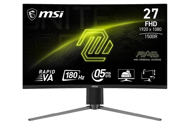 🎮📱MediaMarkt Wochenend Knaller: z.B. MSI MAG 27C6 Curved Gaming 27 Monitor 180 Hz für 99€ (statt 150€)