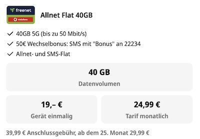 📱 Samsung Galaxy S26 (256GB) für 19€ + Vodafone Allnet 40GB für 24,99€ mtl. + 50€ Bonus 📱 Samsung Galaxy S26 (256GB) für 19€ + Vodafone Allnet 40GB für 24,99€ mtl. + 50€ Bonus