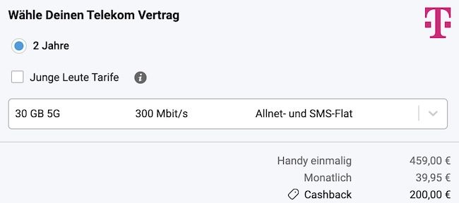 🍏 Apple iPhone 17 Pro für 449€ + Telekom Allnet 30GB für 39,95€ mtl ➡️ 200€ Bonus 🍏 Apple iPhone 17 Pro für 449€ + Telekom Allnet 30GB für 39,95€ mtl ➡️ 200€ Bonus