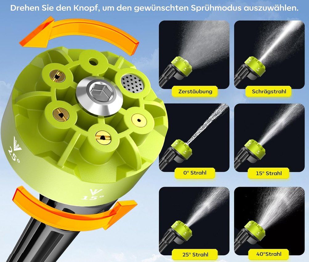 💦 YKYI 21V Akku Hochdruckreiniger mit 7m Schlauch & viel Zubehör für 35,69€ (statt 60€) 💦 YKYI 21V Akku Hochdruckreiniger mit 7m Schlauch & viel Zubehör für 35,69€ (statt 60€)