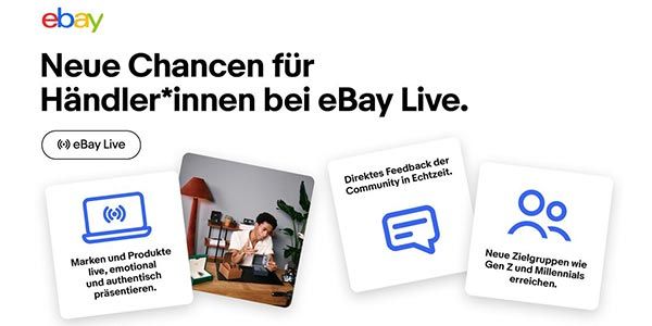 📹🛒 eBay Live in Deutschland gestartet: Durch Live-Stream Auktionen noch mehr sparen 📹🛒 eBay Live in Deutschland gestartet: Durch Live Stream Auktionen noch mehr sparen