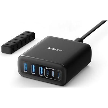 🔌 Anker 6-Port USB-C & USB-A Ladegerät mit 112W für 33,98€ (statt 40€)