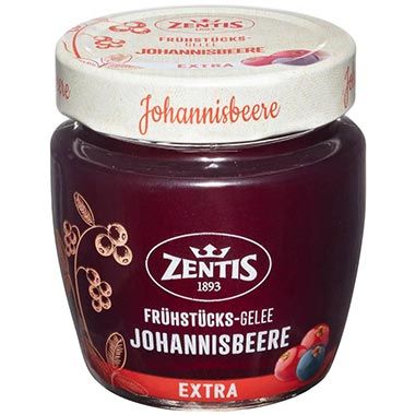 🍞 4x Zentis Frühstücks-Gelee Extra Johannisbeere, 230g ab 6€ (statt 8€)