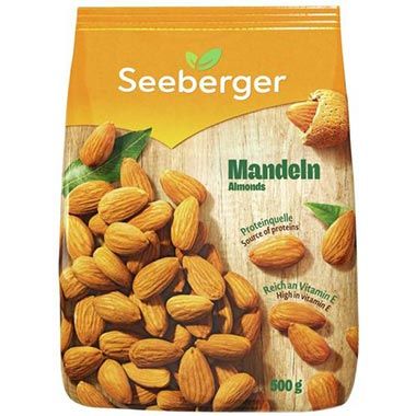 🌰 500g Seeberger Mandeln, ohne Zusätze für 7,41€ (statt 12€)