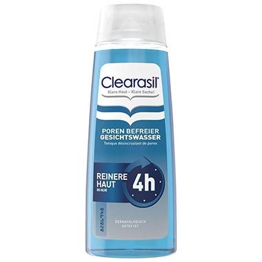 🧴 Clearasil Poren Befreier Gesichtswasser, 200ml ab 2,44€ (statt 4€)