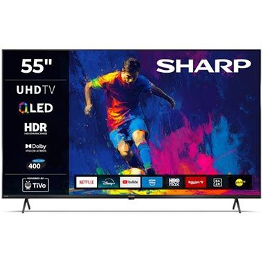 📺 Sharp 55HM5745E 55″ 4K QLED Smart TV für 319,99€ (statt 380€)