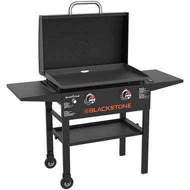 🥩 Blackstone 28″ Griddle Grillstation mit 2 Kochzonen + Deckel für 259€ (statt 288€)