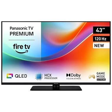 📺 Panasonic 43W85BEZC W85B 43″ 4K Ultra HD QLED Smart TV, 120Hz für 549€ (statt 649€)