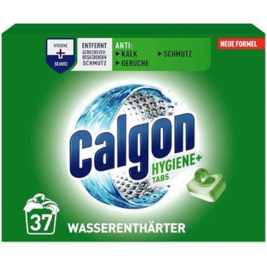 💧 37er Pack Calgon Hygiene+ Tabs gegen Kalk ab 7,29€ (statt 13€)