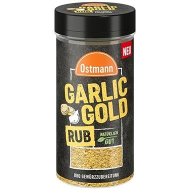 🧄 Ostmann Garlic Gold Rub, Trockenmarinade, 150g ab 3,32€ (statt 4,39€)