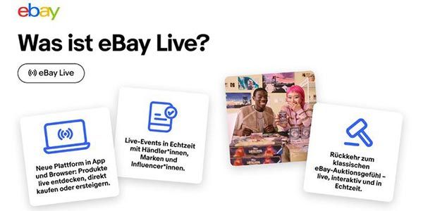 📹🛒 eBay Live in Deutschland gestartet: Durch Live-Stream Auktionen noch mehr sparen 📹🛒 eBay Live in Deutschland gestartet: Durch Live Stream Auktionen noch mehr sparen