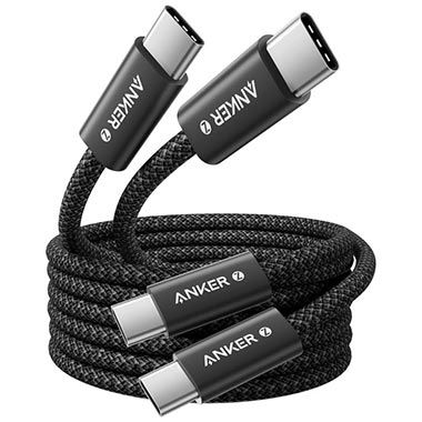 🔌 2er Pack Anker USB-C Kabel mit 1,8m & 240W für 10,97€ (statt 18€)