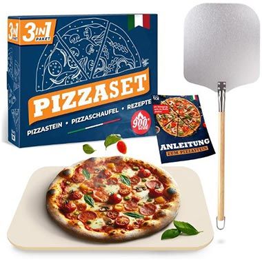 🍕 Blumtal Pizzastein & Pizzasschieber Set für 26,64€ (statt 33€)