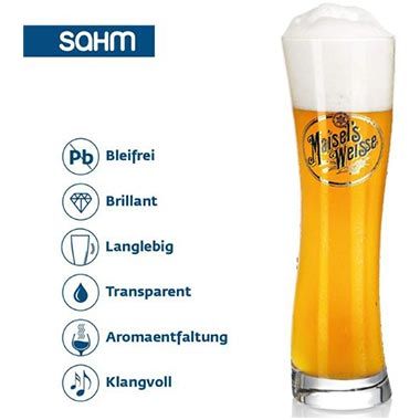 🍺 6er Set Sahm Maisel´s Weisse Original Weizenbiergläser, 0,5L für 32€ (statt 38€) 🍺 6er Set Sahm Maisel´s Weisse Original Weizenbiergläser, 0,5L für 32€ (statt 38€)