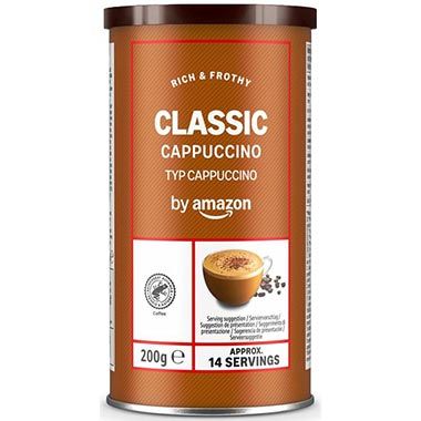 ☕ 4 x by Amazon Instant Cappuccino Classic, 200g ab 9,22€ (statt 16€) ☕ 4 x by Amazon Instant Cappuccino Classic, 200g ab 9,22€ (statt 16€)