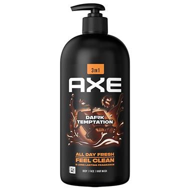 🧴 900ml Axe Duschgel Dark Temptation im Pumpspender für 6,37€ (statt 10€)