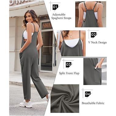 👗 Ekouaer Damen Jumpsuit in 5 Farben für je 9,74€ (statt 15€) 👗 Ekouaer Damen Jumpsuit in 5 Farben für je 9,74€ (statt 15€)