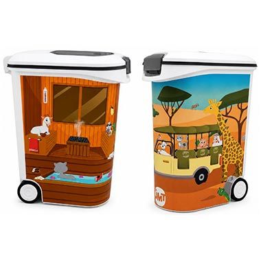 🐶 Curver Futterbox für Hunde & Katzen, 20 kg/54L für 19,99€ (statt 50€)