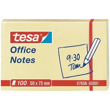 🗒️ 4 x 100er Pack tesa Notizblätter ab 1,22€ (statt 6€)