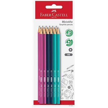 ✍️ 12er Pack Faber-Castell HB Bleistifte Set für 3,31€ (statt 7€)