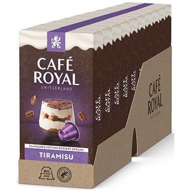 ☕ 100er Pack Café Royal Tiramisu Nespresso Kapseln ab 21,55€ (statt 43€)