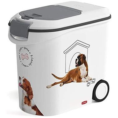 🐶 Curver Futterbox mit Motiv & Deckel, 12kg/35L für 24,79€ (statt 40€)