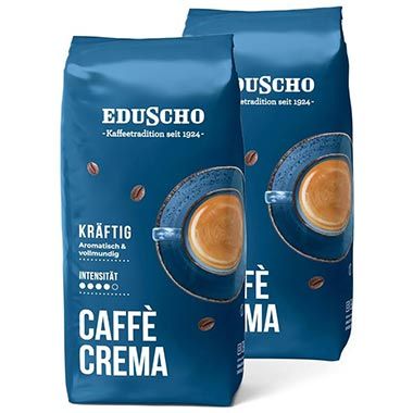 ☕ 2 x 1kg Tchibo Eduscho Caffè Crema Kräftig Bohnen für 25,98€ (statt 38€)