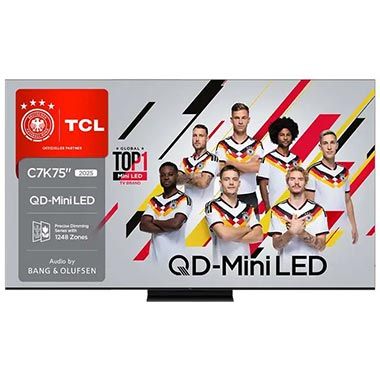📺 TCL 75C7K 75 Zoll 4K UHD QD-Mini-LED Google TV ab 944,35€ (statt 1.129€)