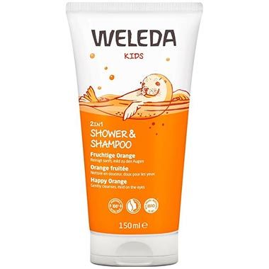 🚿 4er Pack Weleda Bio Kids 2in1 Shower & Shampoo Orange ab 16,43€ (statt 24€)