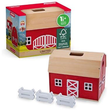 🚜 Schleich Farm World Großer Bauernhof aus Holz für 25,50€ (statt 36€)