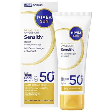 ☀️ 3x Nivea Sun Sonnenschutz Gesichtscreme mit LSF 50+ ab 20€ (statt 31€)