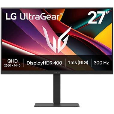 🖥️ LG Ultragear 27G640A-B.AEUQ 27″ WQHD IPS Gaming-Monitor für 279€ (statt 340€)
