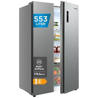 🧊 Comfee Side by Side Kühl Gefrierkombination mit 553L für 499,99€ (statt 590€)