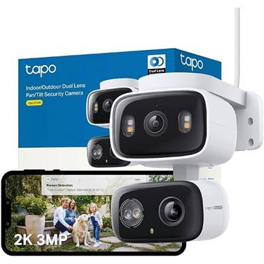 🎥 Tapo C246D 2K WLAN Überwachungskamera mit Dual-Objektiv für 54,99€ (statt 69€)