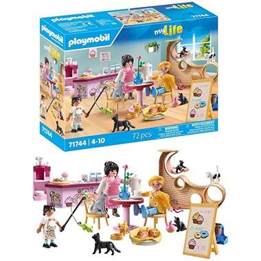 🐈 Playmobil 71744 Katzencafé Spielset für 17,99€ (statt 23€)