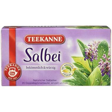 🍵 4 x 20er Pack Teekanne Salbei Teebeutel ab 4,96€ (statt 9€)