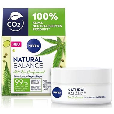 🧴 3x NIVEA Natural Balance Bio Hanfsamenöl Tagespflege ab 11€ (statt 21€)
