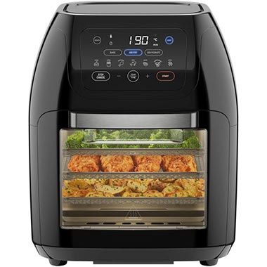 🍟 Chefman Heißluftfritteuse + Rotisserie mit 10L für 29,99€ (statt 50€)