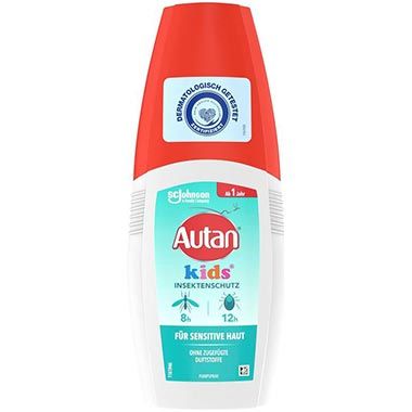 🦟 Autan Kids Pumpspray gegen Mücken & Zecken, 100ml ab 4,49€ (statt 7,45€)