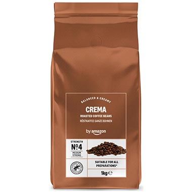 ☕ 4 x 1kg by Amazon Espresso Crema Coffee Bohnen ab 43,60€ (statt 63€) – Nur 11€ pro Kilo!