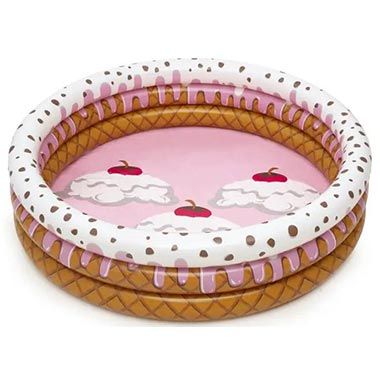 🏊🏻‍♀️ Bestway Eiswaffel Planschbecken, 160 x 38cm für 14,99€ (statt 25€)