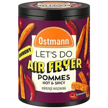 🍟 Ostmann Let’s Do Airfryer Pommes Hot & Spicy ab 2,84€ (statt 4€)