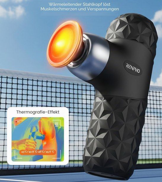 💪 RENPHO Mini Thermal Massagepistole mit Wärmefunktion für 56,49€ (statt 70€) 💪 RENPHO Mini Thermal Massagepistole mit Wärmefunktion für 56,49€ (statt 70€)