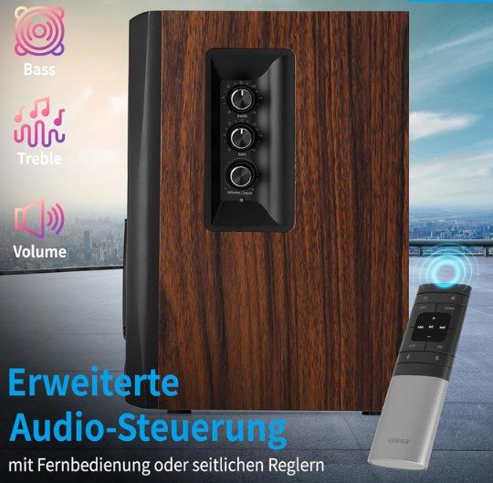 🔊 Edifier S360DB 2.1 BT 5.1. Regellautsprecher und Subwoofer für 297,49€ (statt 349€) 🔊 Edifier S360DB 2.1 BT 5.1. Regellautsprecher und Subwoofer für 297,49€ (statt 349€)
