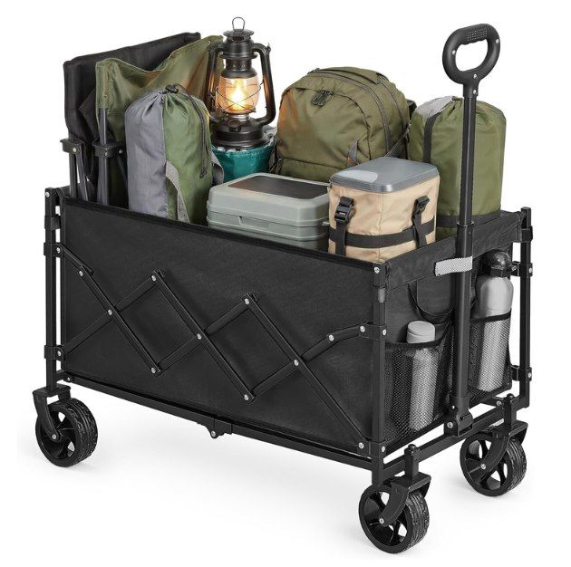 🍻 SONGMICS faltbarer Bollerwagen (150L) bis 120kg für 33,99€ (statt 42€)