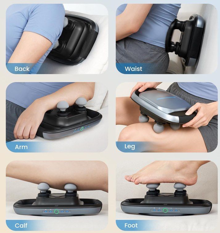 💆♂️ RENPHO QUAD 4-Kopf-Tiefenmassagegerät mit 4 Stufen für 49,99€ (statt 80€) 💆♂️ RENPHO QUAD 4 Kopf Tiefenmassagegerät mit 4 Stufen für 49,99€ (statt 80€)