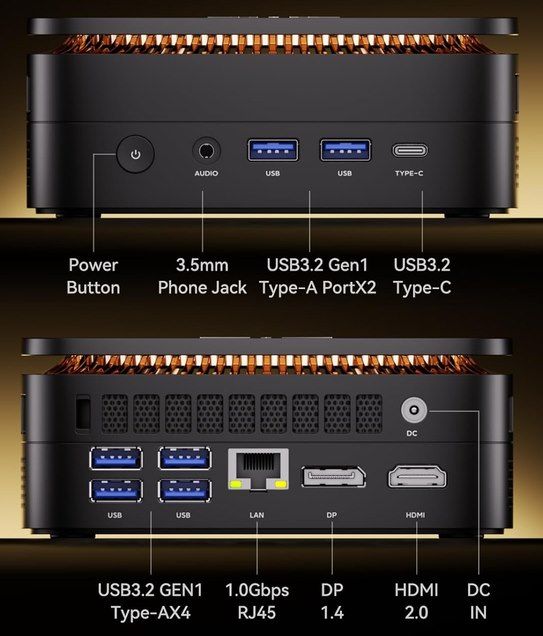 🖥️ NiPoGi P1 Mini PC mit AMD Ryzen R2544 + 8/256GB für 199,99€ (statt 220€) 🖥️ NiPoGi P1 Mini PC mit AMD Ryzen R2544 + 8/256GB für 199,99€ (statt 220€)