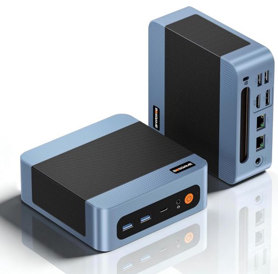 🖥️ BOSGAME E5 Mini PC mit Ryzen 5300U & 16 / 512GB für 269€ (statt 299€)