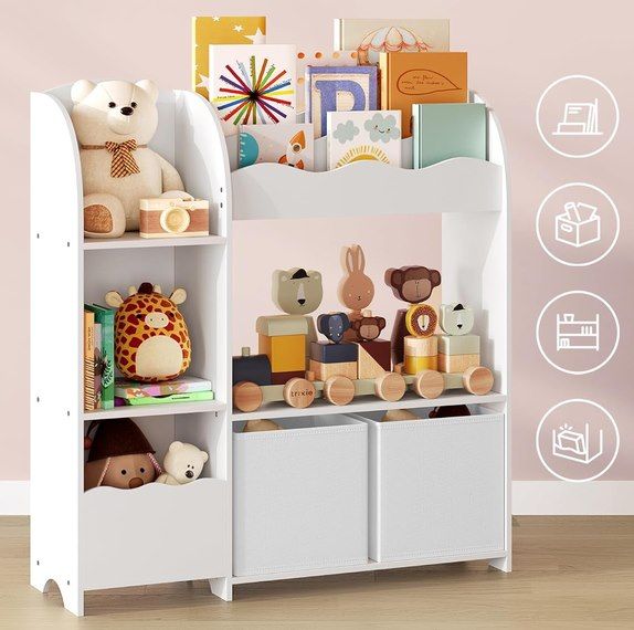 📚🧸 SONGMICS Kinderregal mit 2 Aufbewahrungsboxen für 44,99€ (statt 55€) 📚🧸 SONGMICS Kinderregal mit 2 Aufbewahrungsboxen für 44,99€ (statt 55€)