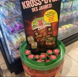 Edeka: 2x vegane Rügenwalder Mühlen Crispies kaufen, 1x Salsa im Glas gratis dazu